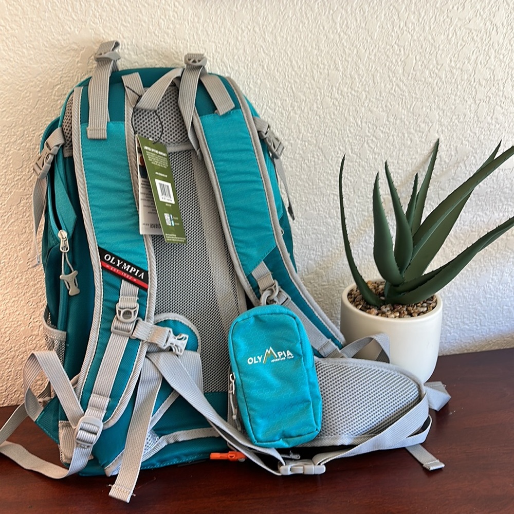 Conquer Backpack Turquoise - Picture 2 of 4